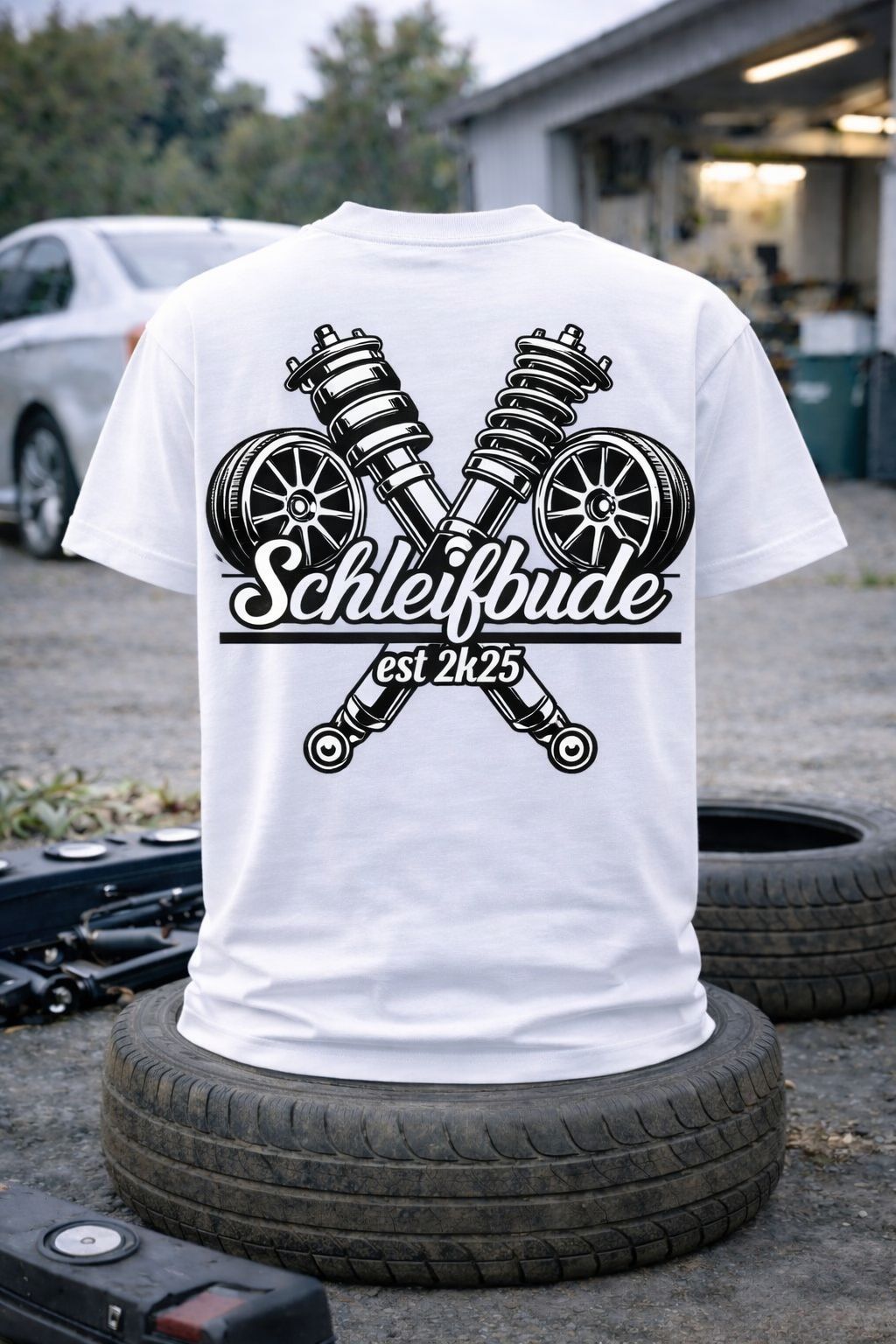 T-Shirt: Motiv "Schleifbude" | Unisex, verschiedene Farben