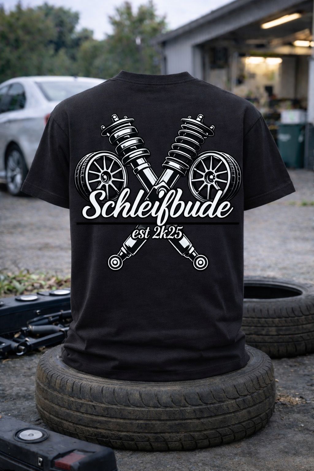 T-Shirt: Motiv "Schleifbude" | Unisex, verschiedene Farben