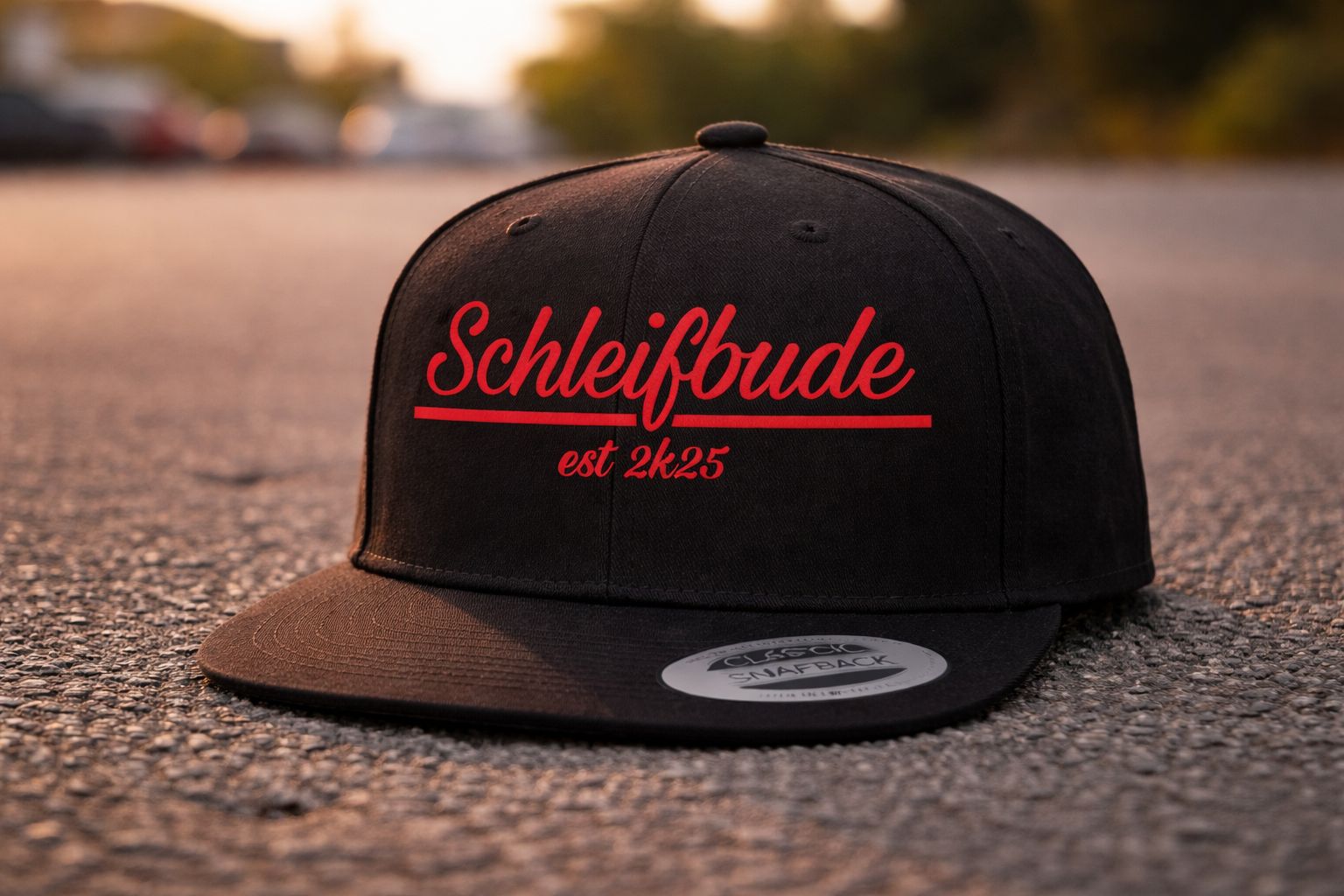 Baseballcap: Motiv "Schleifbude v1" | Unisex, verschiedene Farben