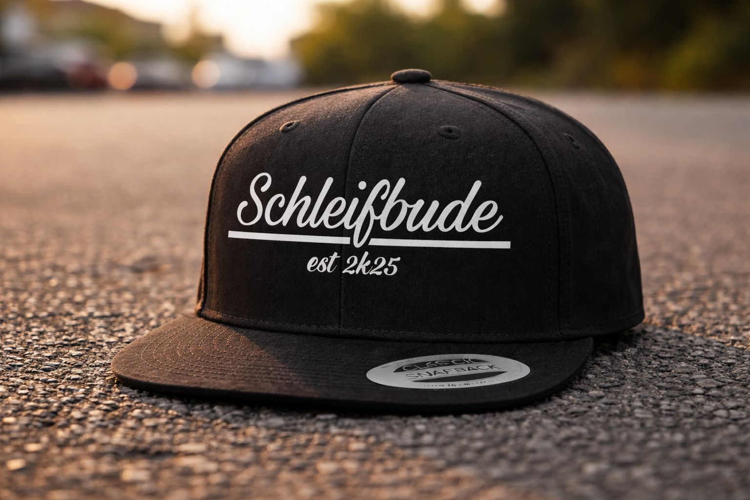 Baseballcap: Motiv "Schleifbude v1" | Unisex, verschiedene Farben