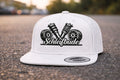 Baseballcap: Motiv "Schleifbude v2" (Farbe) | Unisex, verschiedene Farben