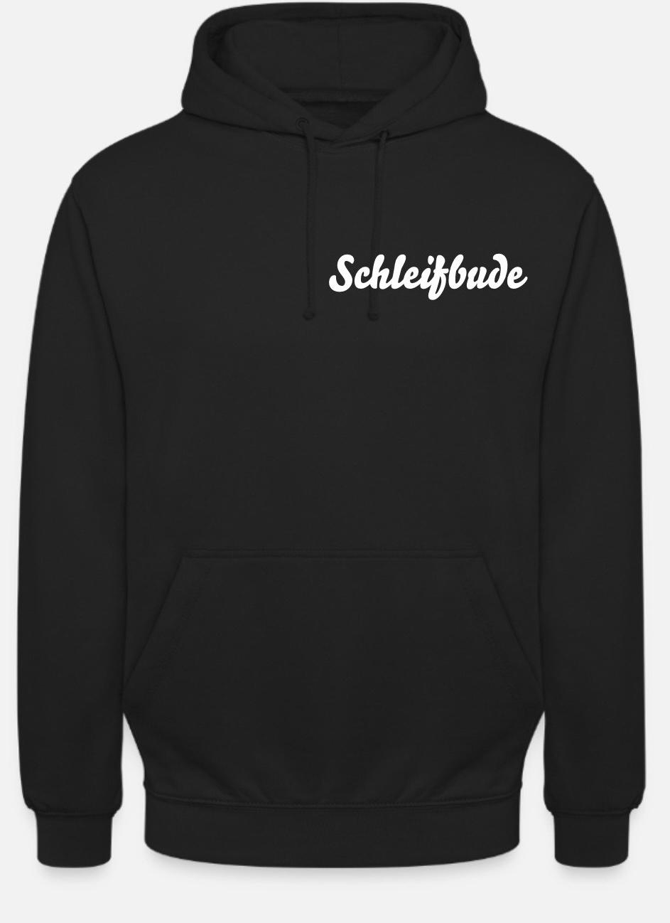Hoodie: Motiv "Schleifbude" | Unisex, verschiedene Farben