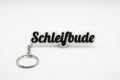 Schlüssel-Anhänger "Schleifbude"